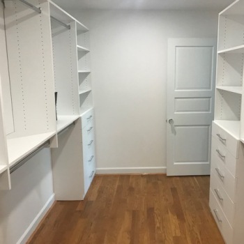 built-in closet cabinets